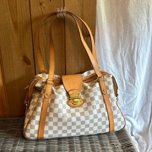 Authentic Damier Azur LV Stressa bag